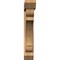 Ekena Millwork Olympic Slat Smooth Bracket w/ Offset Brace, Western Red Cedar, 7 1/2"W x 44"D x 44"H BKT0806X44X44OLY06SWR - alternate 3